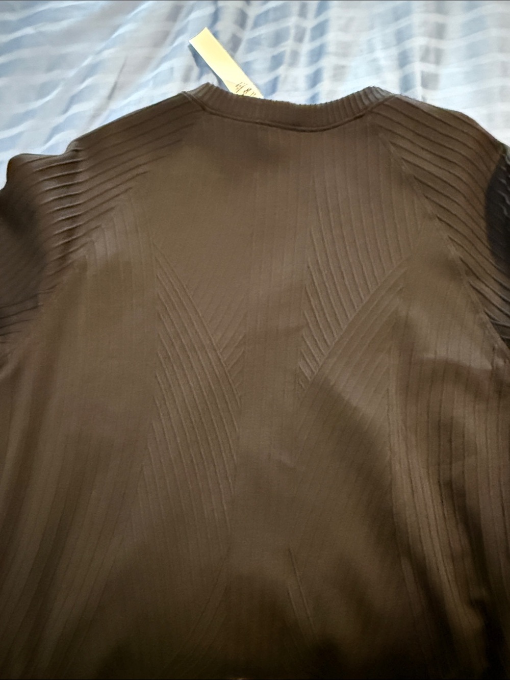 NWT - Lululemon Black Ribbed Rest Less Pullover - S12 - Picture 6 of 6